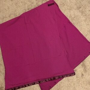 Lululemon Burgandy and Pink Stripe - One Size
